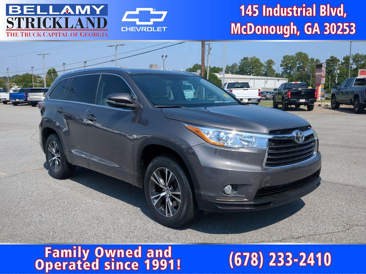 2016 Toyota Highlander XLE
