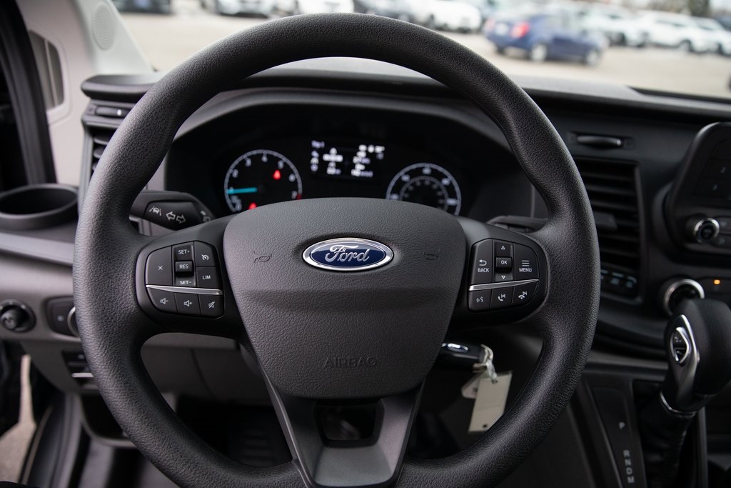 New 2024 Carbonized Gray Metallic Ford Cargo Van image 30