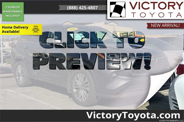 2022 Toyota Highlander Platinum's photo