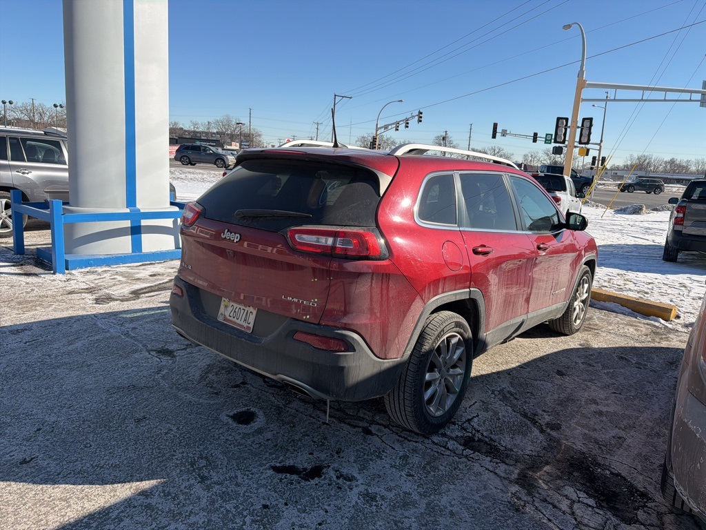 Used 2016 Jeep Cherokee Limited with VIN 1C4PJMDSXGW144984 for sale in White Bear Lake, Minnesota