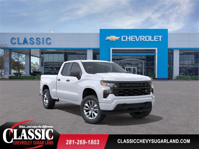 2026 Chevrolet Silverado 1500 Custom White at Classic Elite Chevrolet Hwy 6