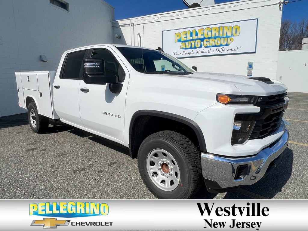New 2024 Chevrolet Silverado 3500 HD WT Crew Cab in Westville 