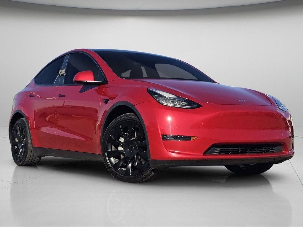 Used 2021 Tesla Model Y Long Range with VIN 5YJYGDEE4MF076872 for sale in Bountiful, UT