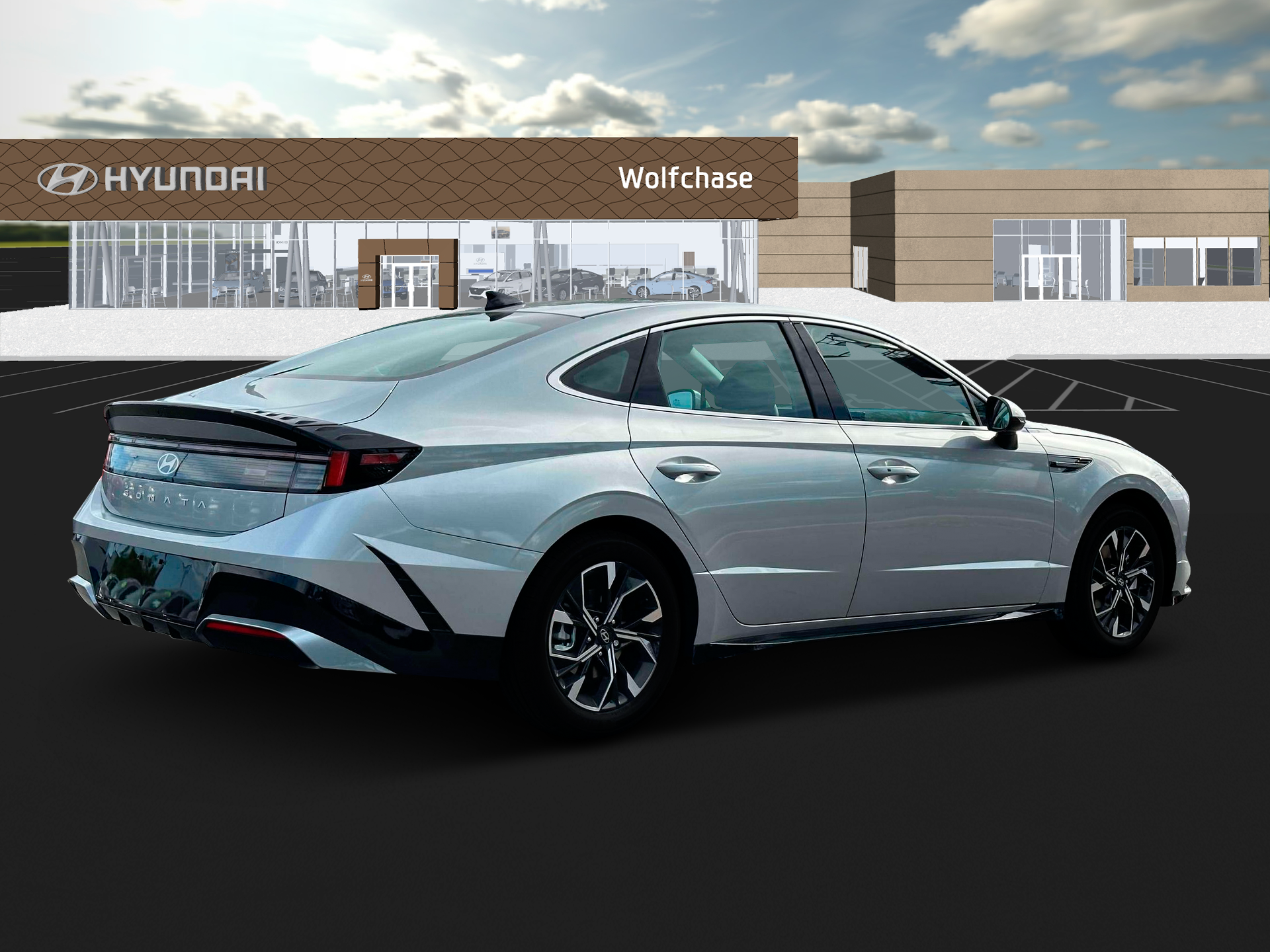 New 2025 Silver Hyundai SEL image 8
