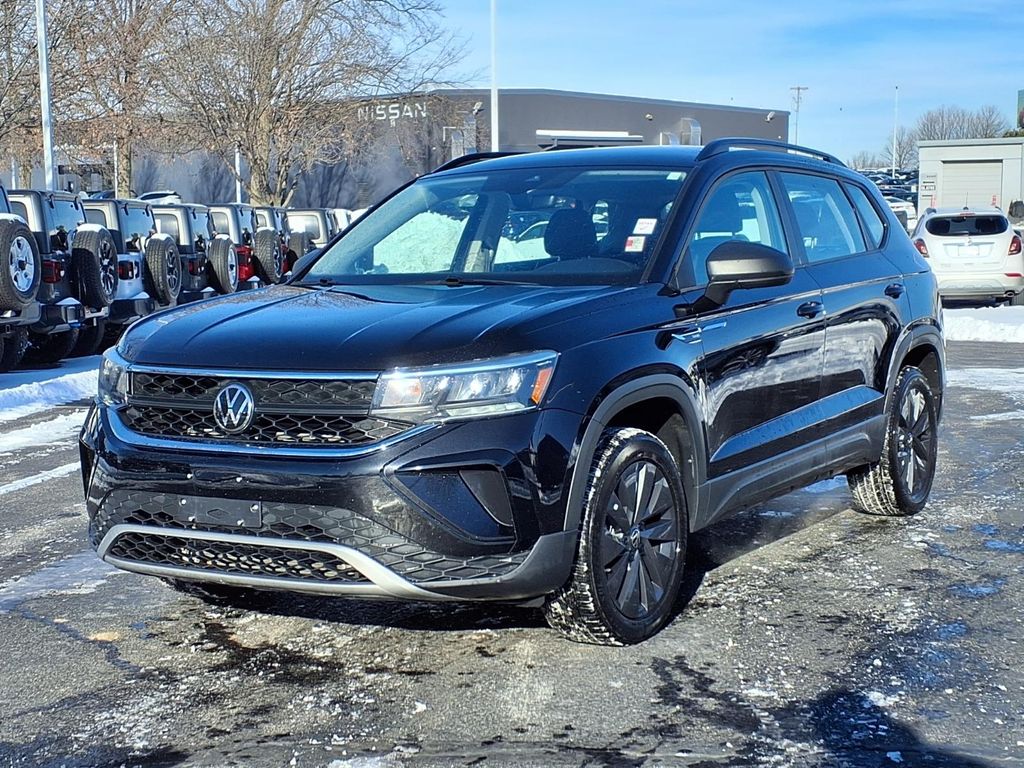 Used 2024 Volkswagen Taos S with VIN 3VV5X7B24RM002788 for sale in Kansas City