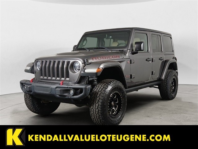 Pre-Owned 2018 Jeep Wrangler Unlimited Rubicon With Navigation & 4WD