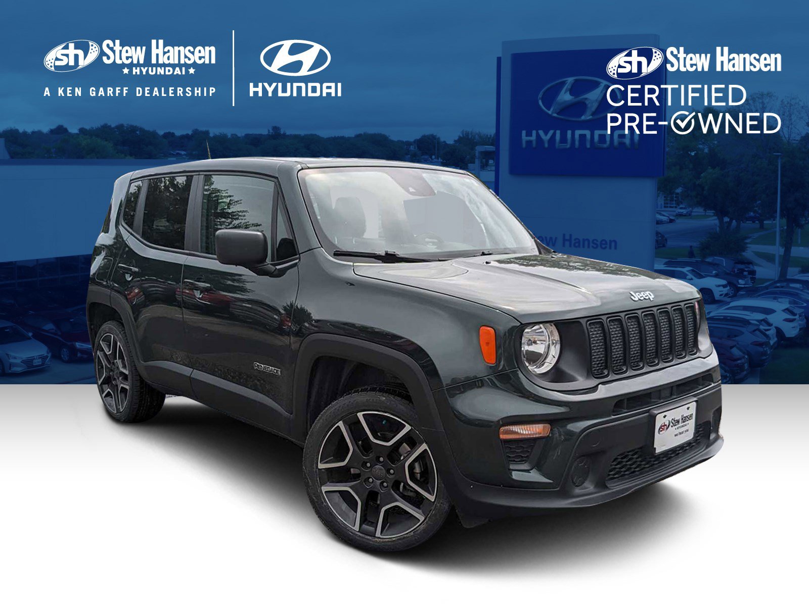 Stew Hansen Certified 2021 Jeep Renegade Jeepster Sport Utility in