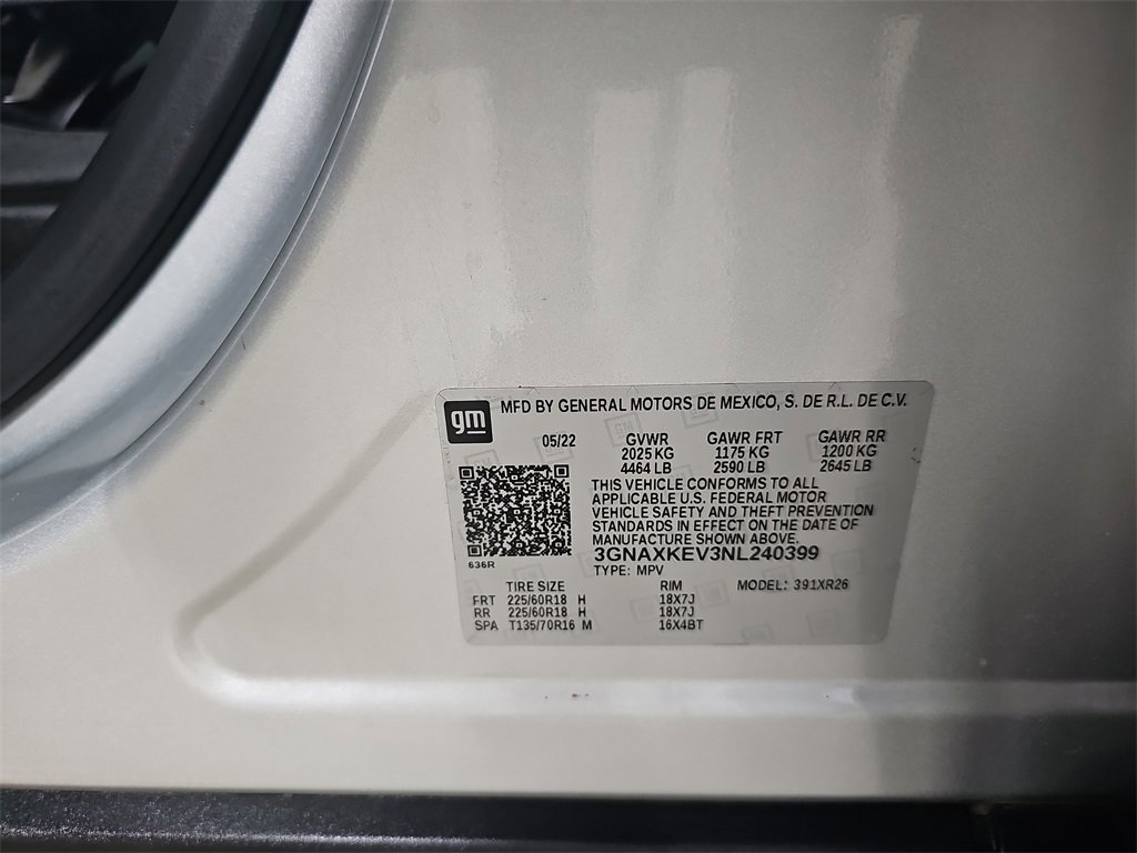 2022 Chevrolet Equinox LT photo 36