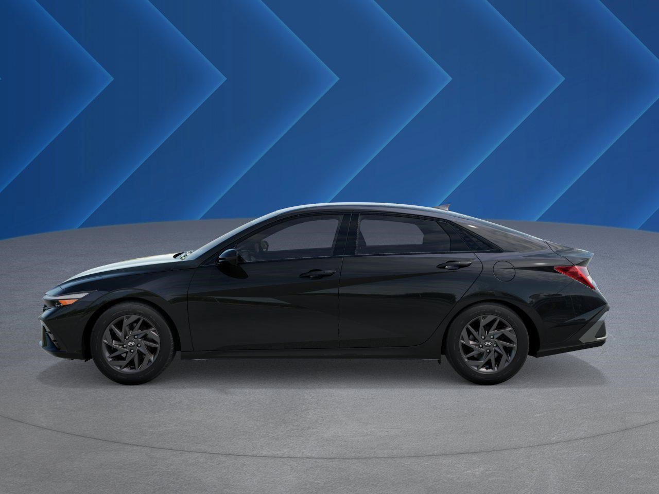 2025 Hyundai Elantra Hybrid Blue photo 3