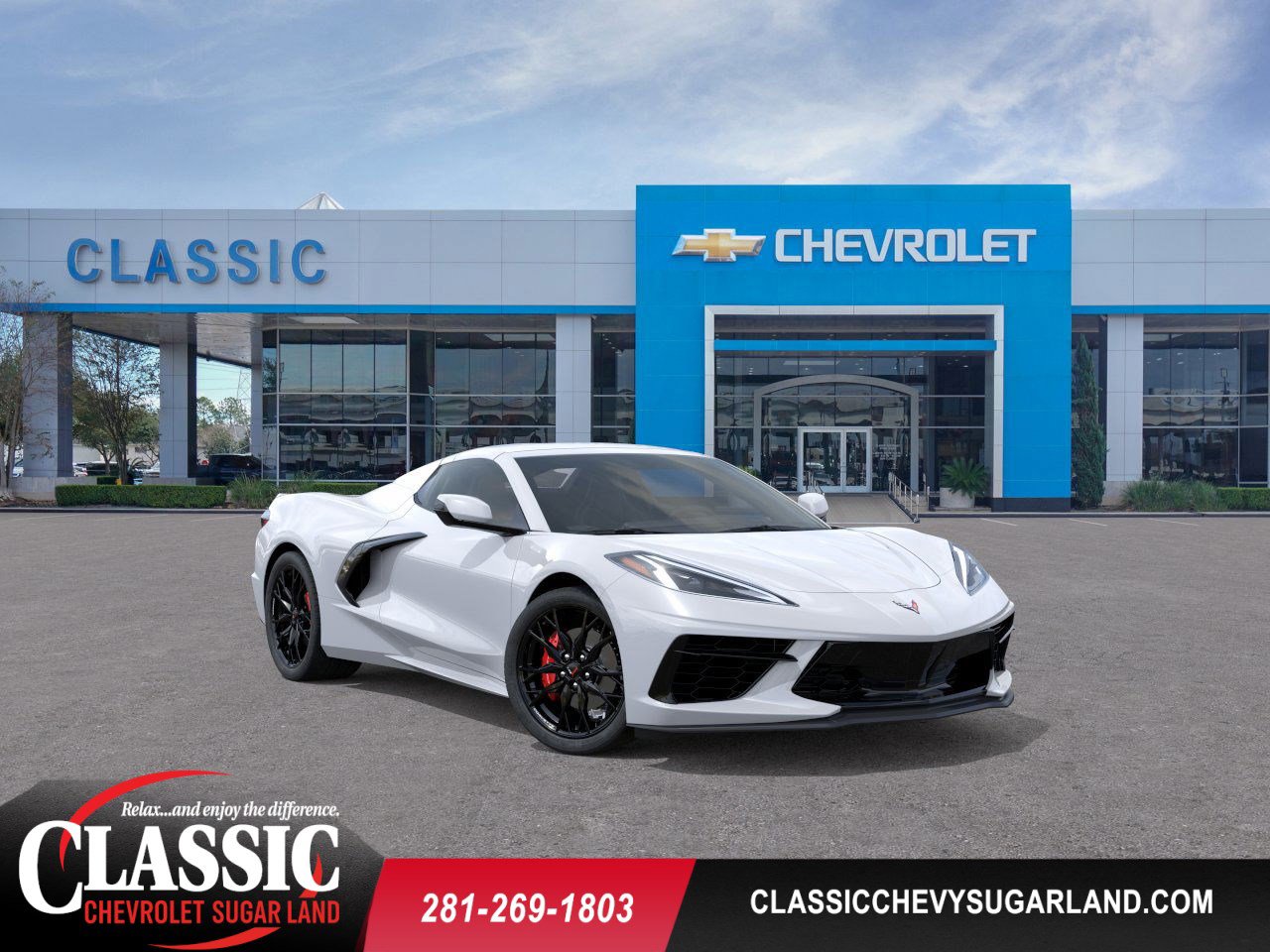 2026 Chevrolet Corvette Stingray 1LT White at Classic Elite Chevrolet Hwy 6