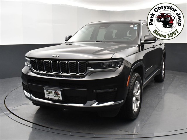 Used 2021 Jeep Grand Cherokee L Limited with VIN 1C4RJKBGXM8104612 for sale in Burnsville, Minnesota