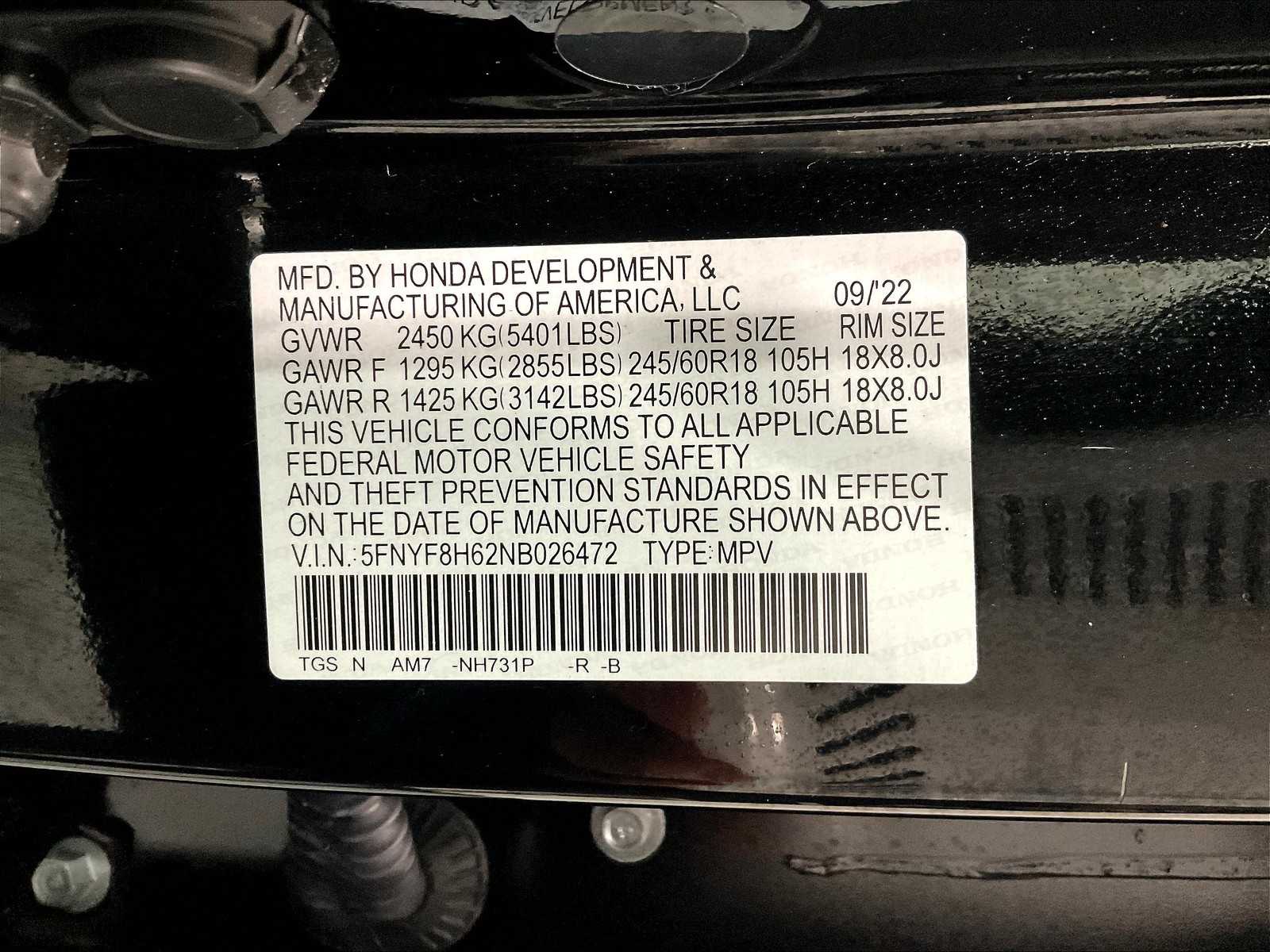 2022 Honda Passport TrailSport photo 33
