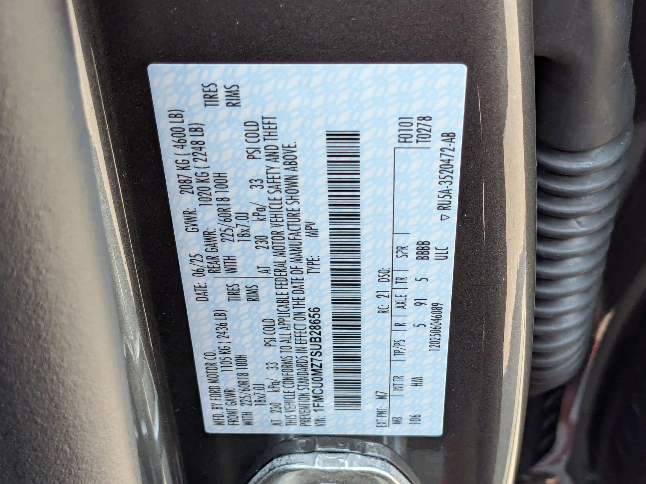 2025 Ford Escape ST-Line photo 36