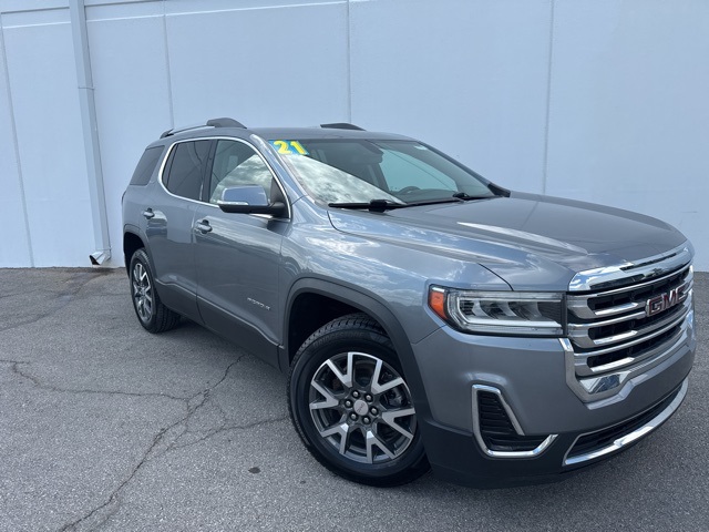 Used 2021 GMC Acadia SLE with VIN 1GKKNKLA8MZ227632 for sale in Kansas City