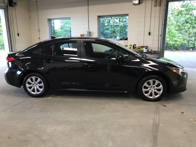 Certified 2021 Toyota Corolla LE with VIN 5YFEPMAE9MP214337 for sale in Rochester, NH