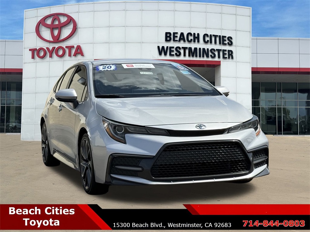 2020 Toyota Corolla SE photo 2