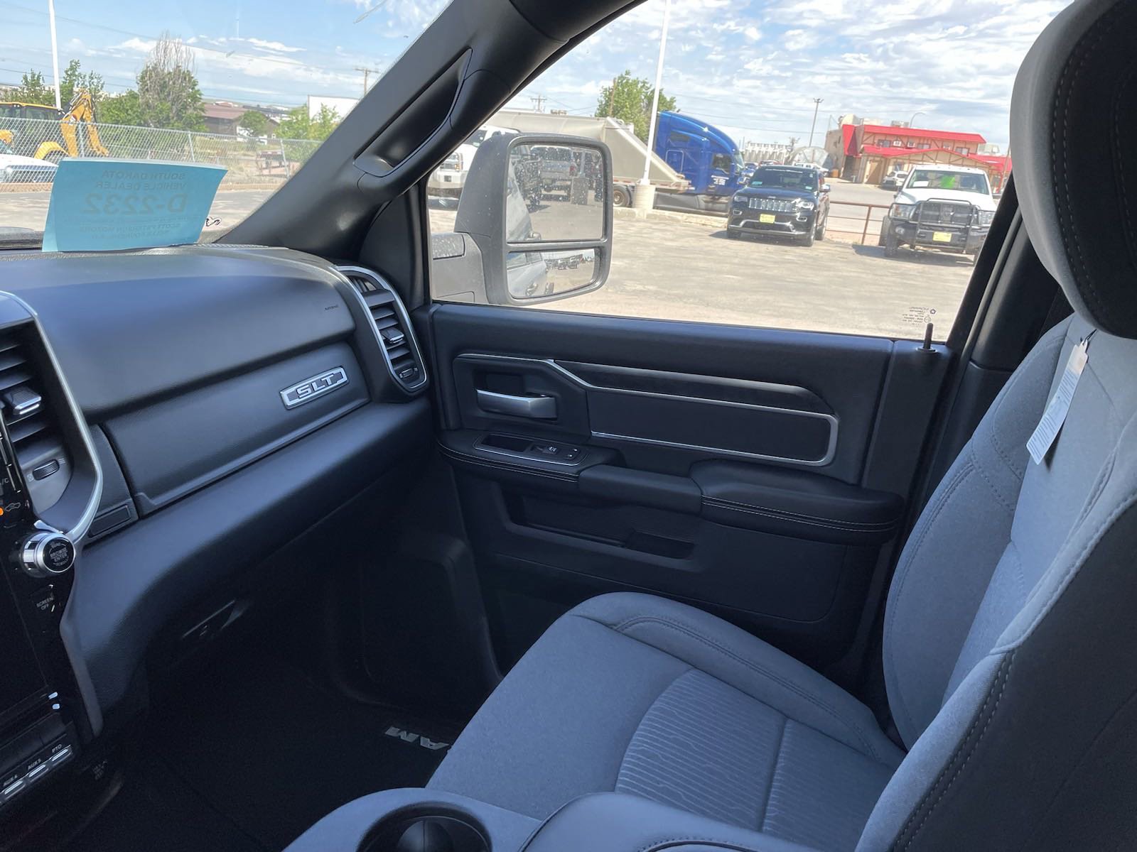 New 2024 Bright White Clearcoat Ram SLT image 28