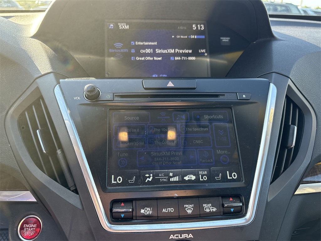2017 Acura MDX Technology Entertainment photo 12
