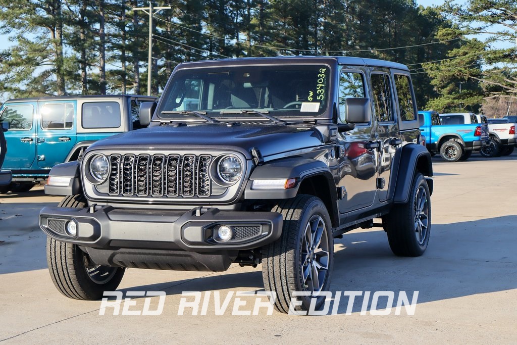 New 2025 Gray Jeep Sport S 4xe image 1