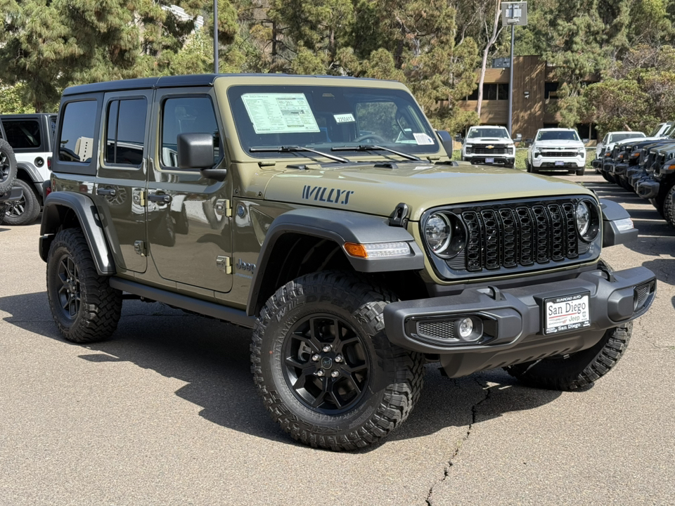 2025 Jeep Wrangler Willys 4xe photo 2