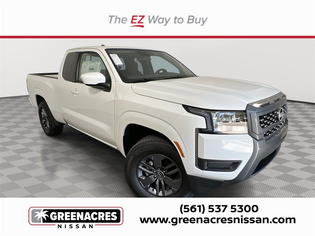 New 2025 Glacier White Nissan King Cab® SV image 1
