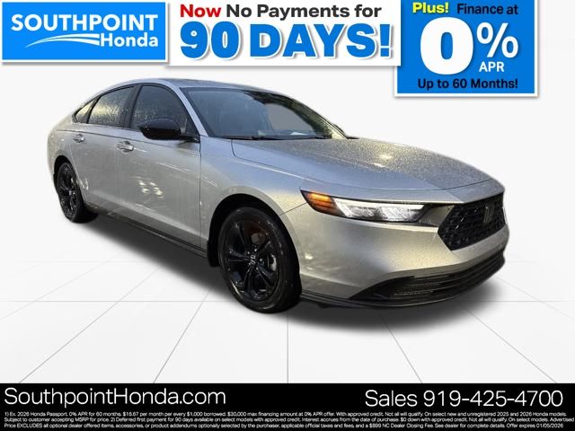 2025 Honda Accord SE's photo