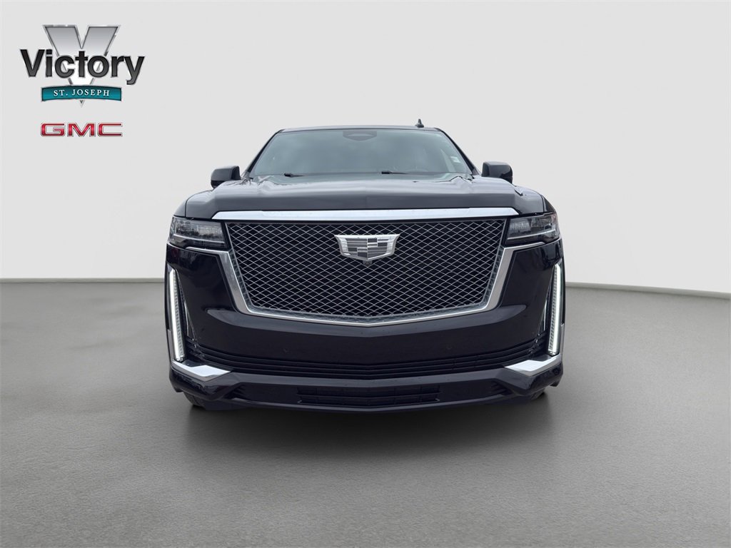 Used 2023 Cadillac Escalade Premium Luxury with VIN 1GYS4BKL9PR324029 for sale in Kansas City