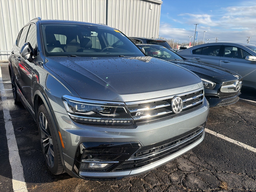 Used 2021 Volkswagen Tiguan SEL Premium R-Line with VIN 3VV4B7AX9MM037018 for sale in Kansas City