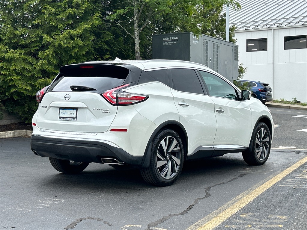 Used 2015 Nissan Murano Platinum with VIN 5N1AZ2MH7FN221981 for sale in Ridgefield, CT