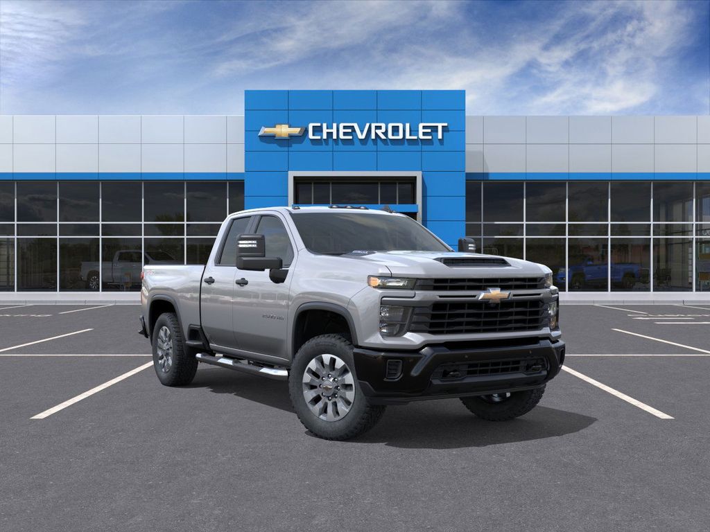 New 2025 Sterling Gray Metallic Chevrolet Custom image 1