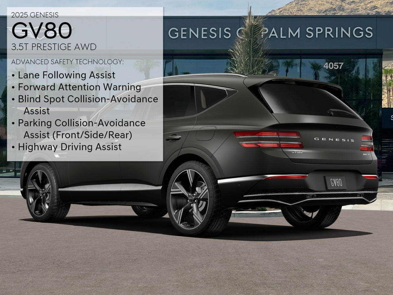 2025 Genesis GV80 3.5T Prestige AWD photo 5