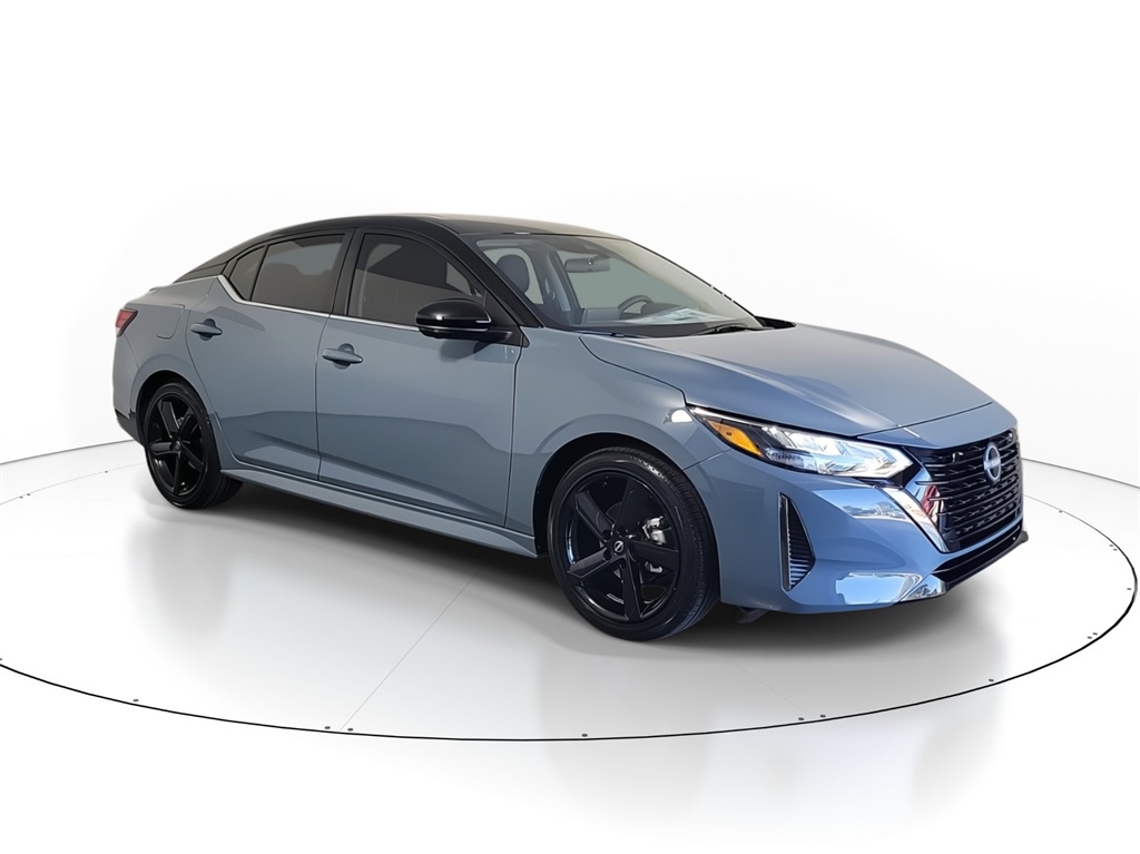 New 2025 Two-tone Atlantic Gray Metallic / Super Black Nissan SR image 1