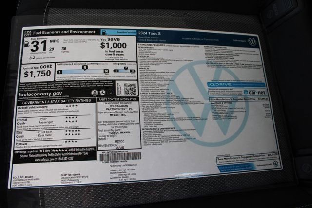 2024 Volkswagen Taos S photo 27