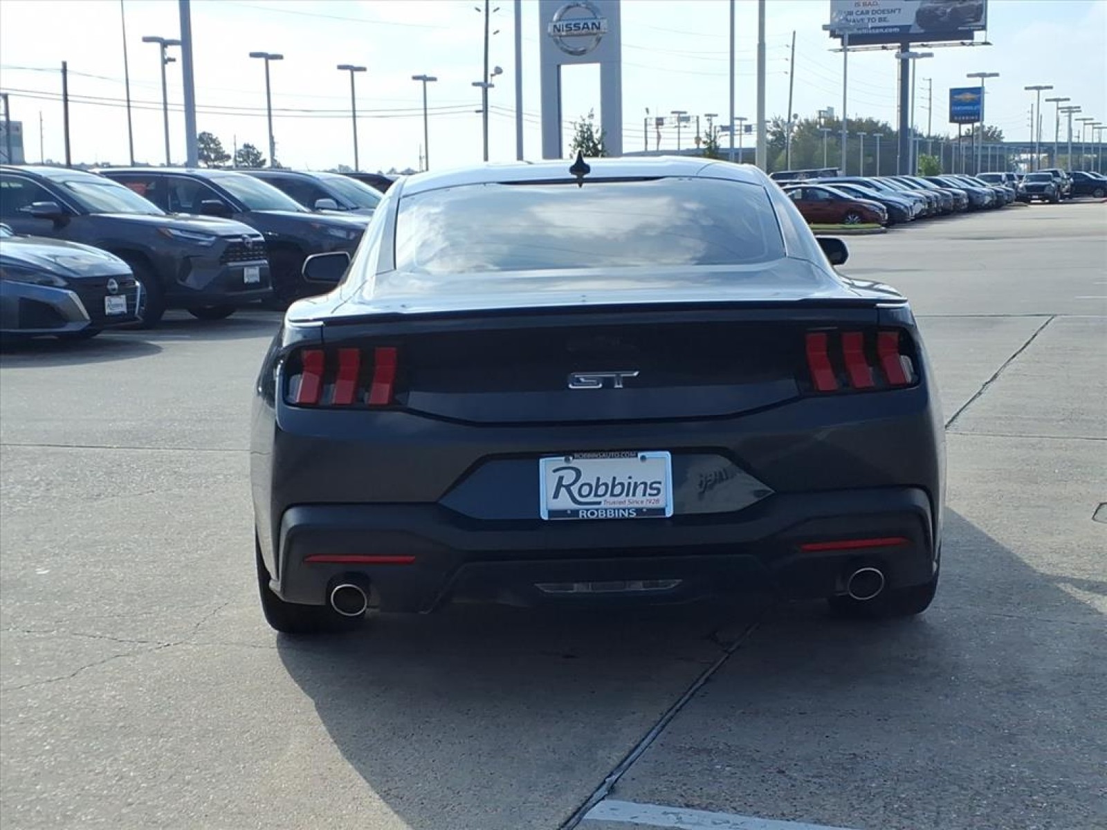 2024 Ford Mustang GT Premium Gray at Robbins Nissan