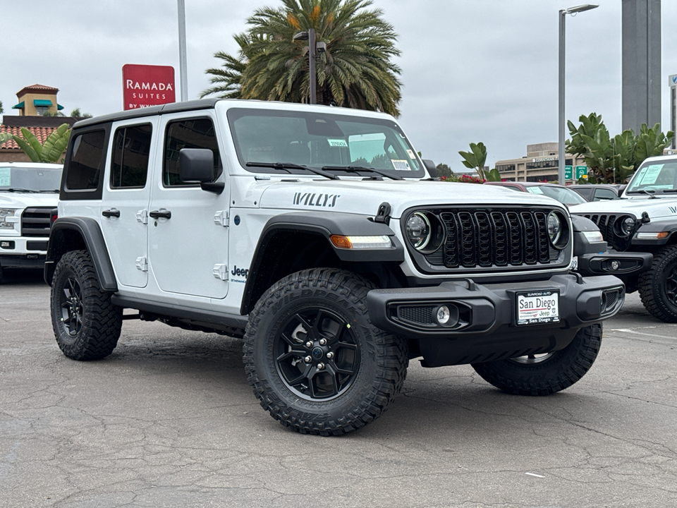 2025 Jeep Wrangler 4xe Willys photo 2