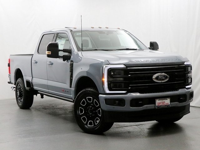New 2025 Glacier Gray Metallic Tri-Coat Ford F-250® Platinum® image 1