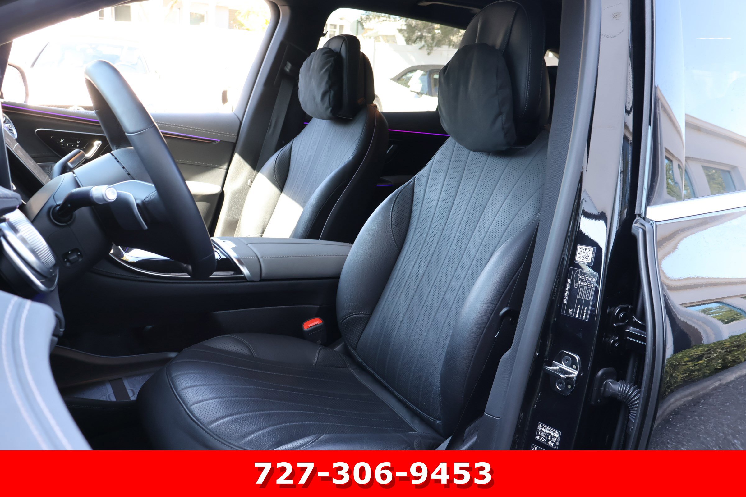 Certified 2023 Mercedes-Benz EQS SUV Base with VIN 4JGDM2DB0PA028734 for sale in Clearwater, FL