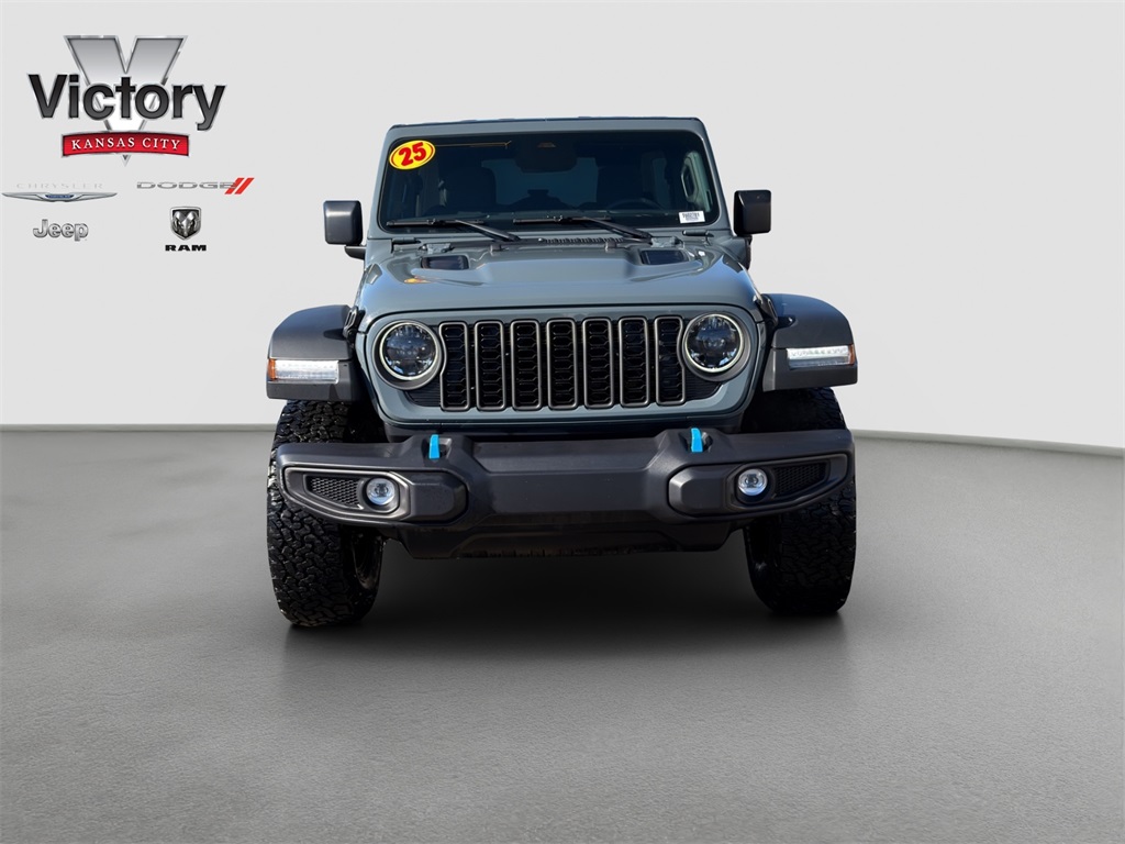 Used 2025 Jeep Wrangler 4xe Rubicon 4XE with VIN 1C4RJXR6XSW602781 for sale in Kansas City