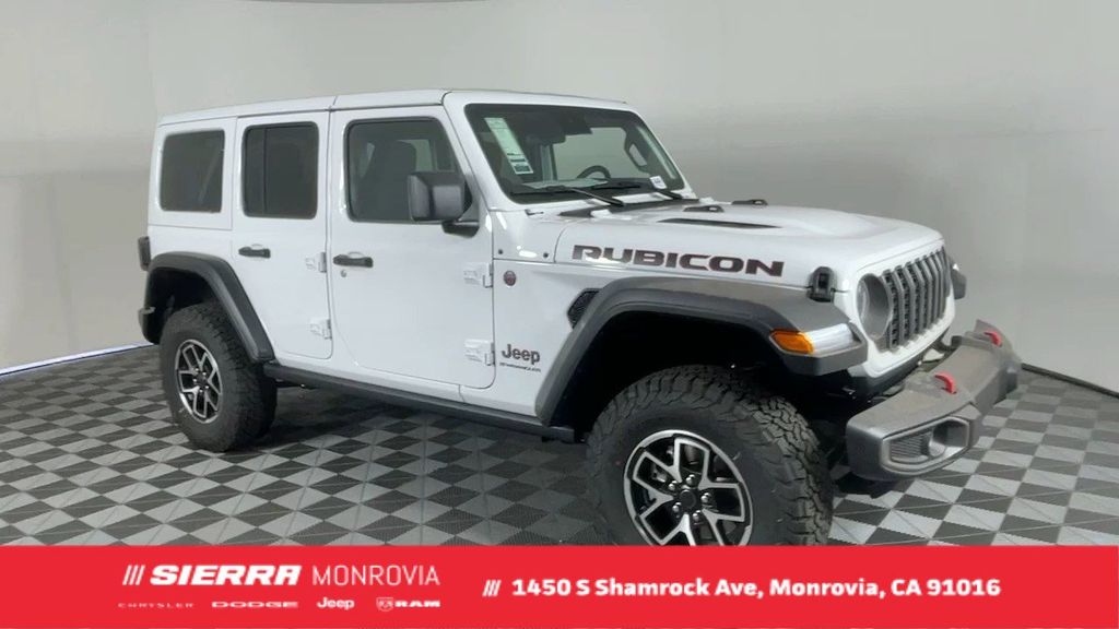 New 2025 Bright White Clear-Coat Exterior Paint Jeep Rubicon image 1