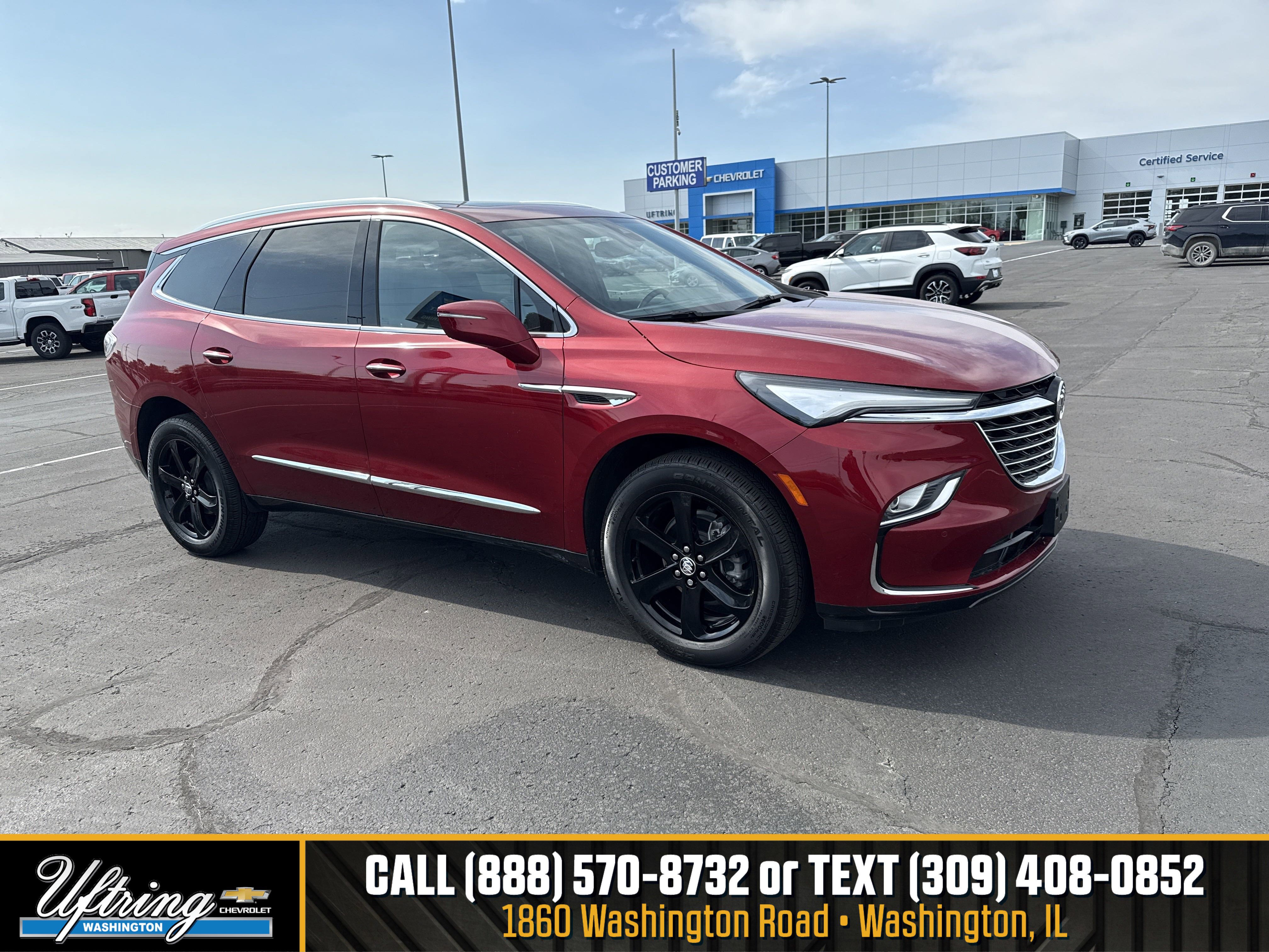 Used 2023 Cherry Red Tintcoat Buick Essence image 1