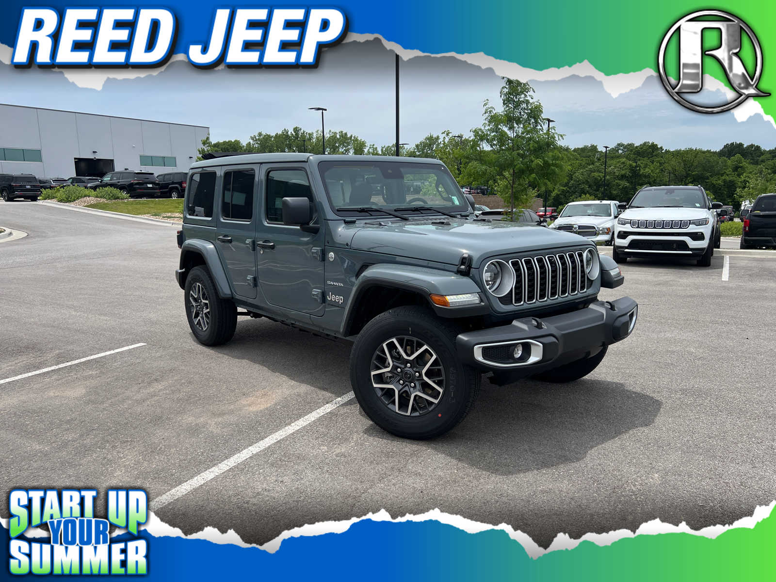New 2024 Jeep Wrangler Sahara Sport Utility in J240594 Reed Automotive