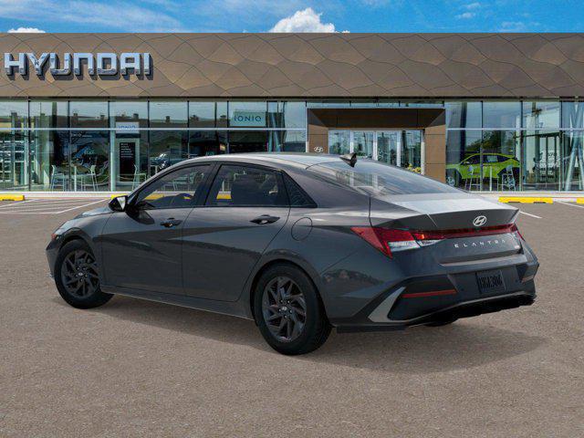 2026 Hyundai Elantra Hybrid Blue photo 3