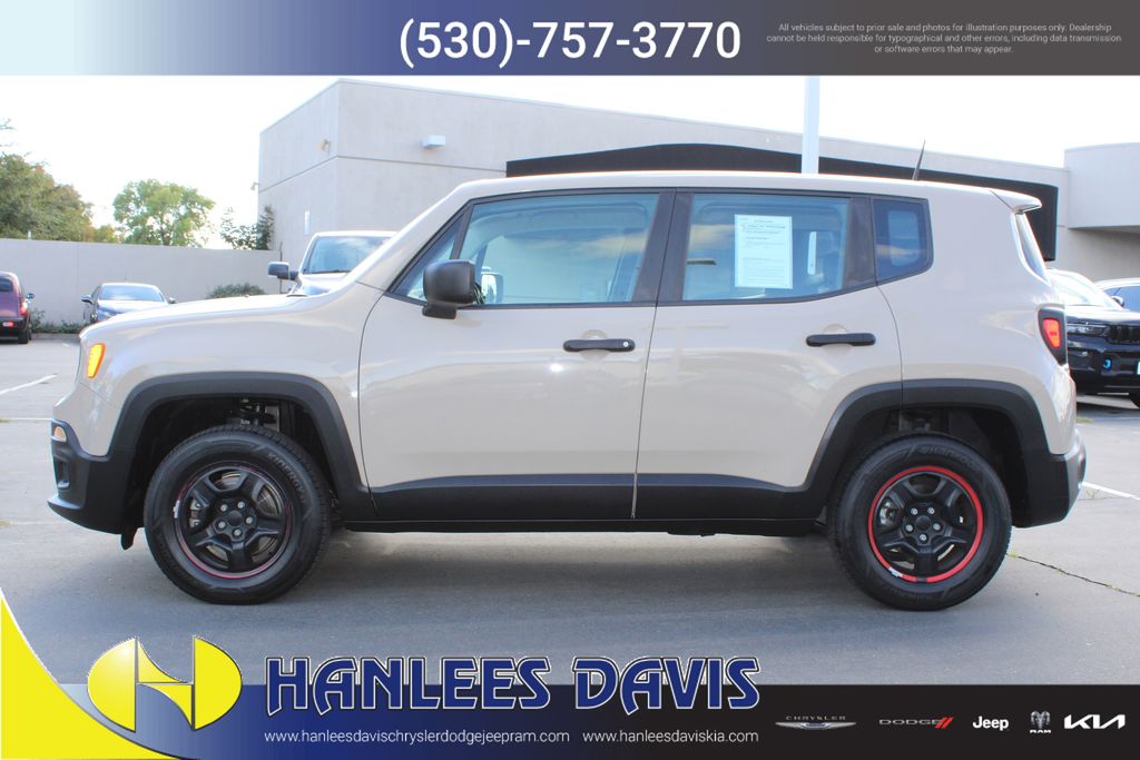 Used 2015 Jeep Renegade Sport with VIN ZACCJBAT2FPC15638 for sale in Davis, CA