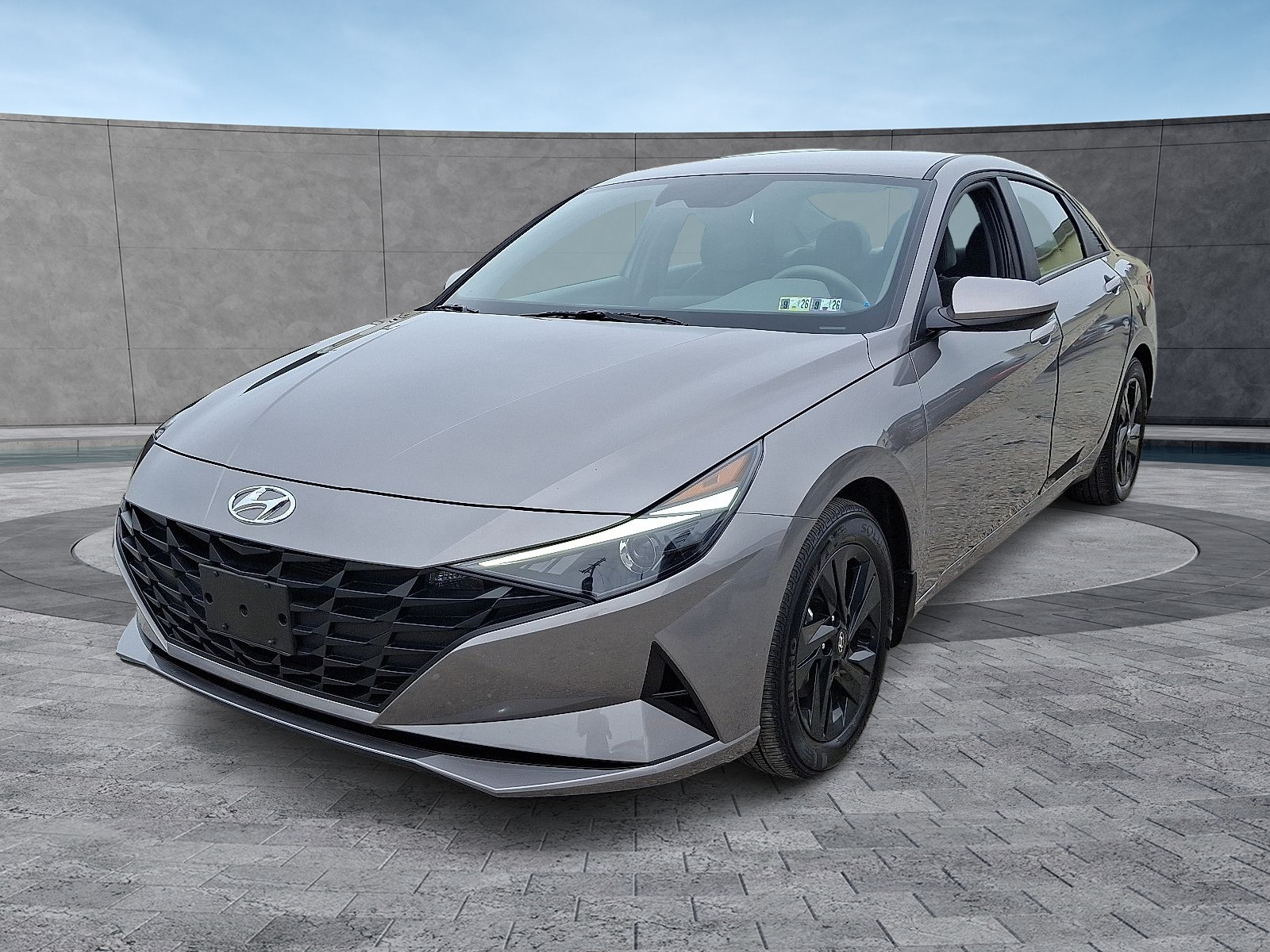 2023 Hyundai Elantra Hybrid Blue photo 4