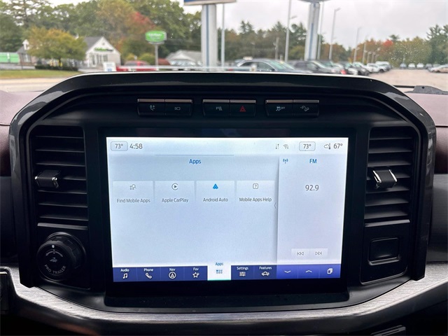 Used 2022 Gray Metallic Ford Lariat image 25