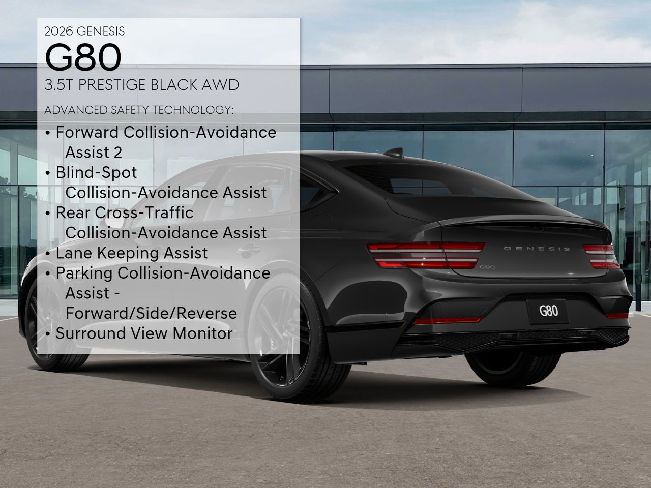2026 Genesis G80 3.5T Prestige photo 7
