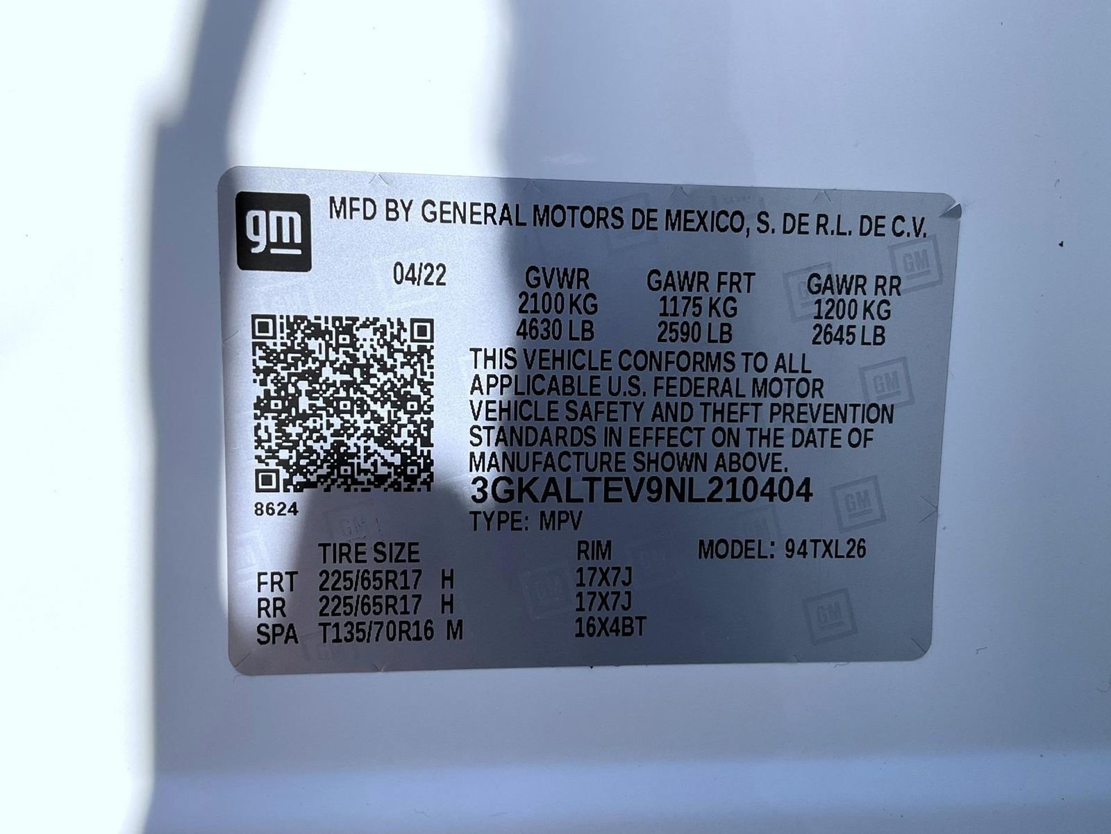 2022 Gmc Terrain SLE photo 24