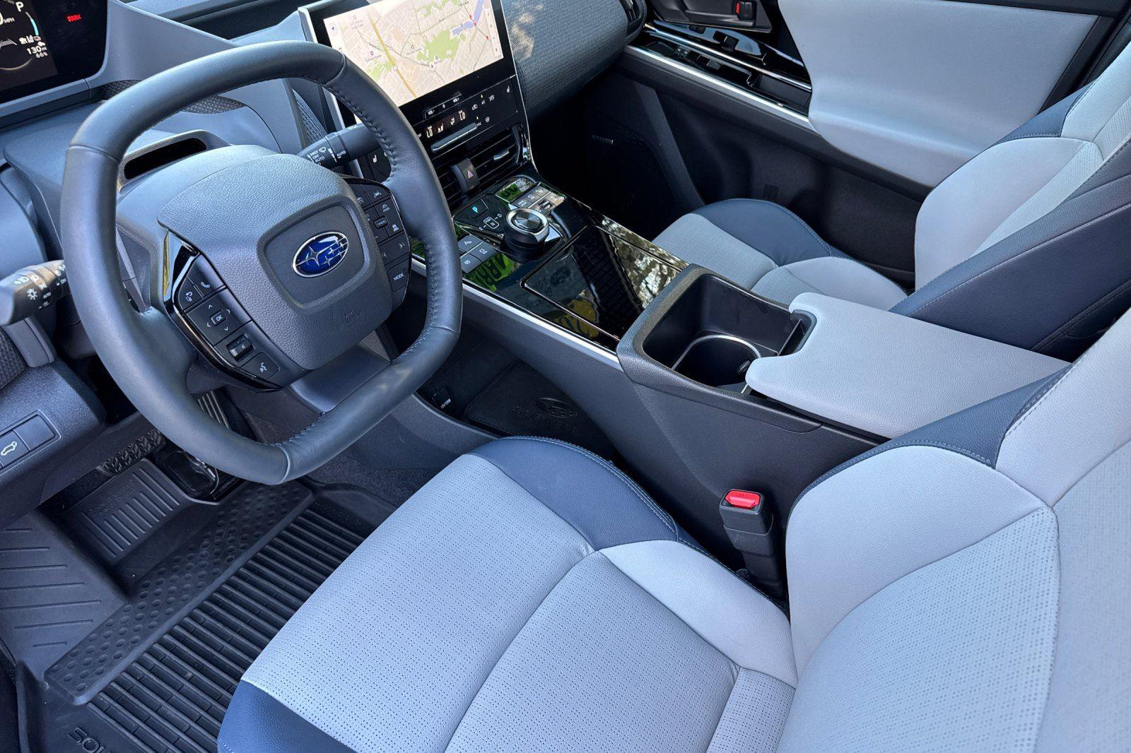 Certified 2025 Subaru Solterra Limited with VIN JTMABABA7SA098788 for sale in Santa Cruz, CA