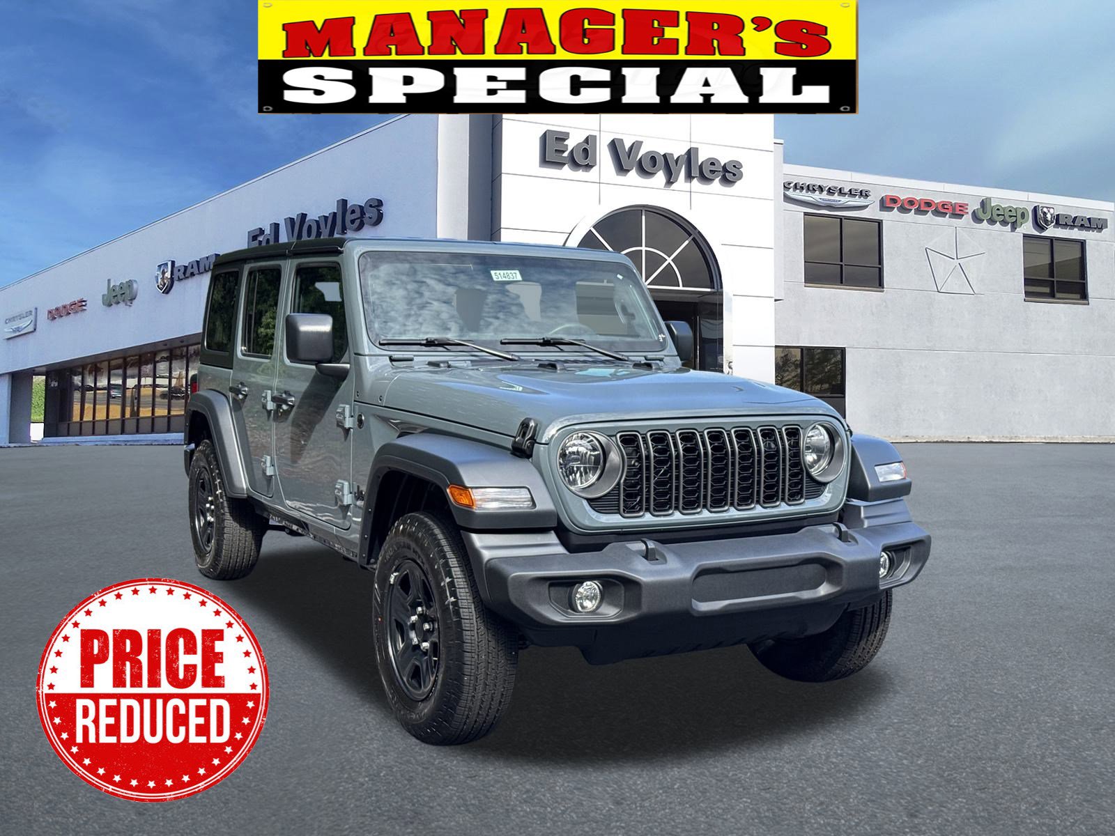2025 Jeep Wrangler 4-Door Sport