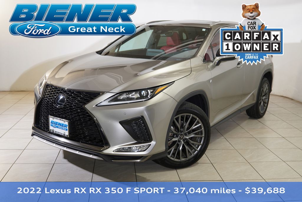 2022 Lexus RX 350 F SPORT's photo